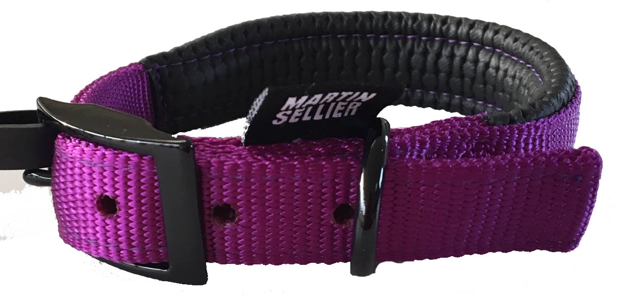 Collier Confort Martin Sellier Mauve
