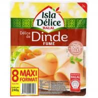 Filets de dinde halal fumés Isla Délice