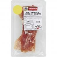 Jambon de Bayonne chiffonnade Les Provinces Charcuterie