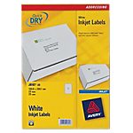 25 Feuilles pour étiquettes adresse jet d’encre – Avery – 1 étiquette 199,3 x 289,1 mm