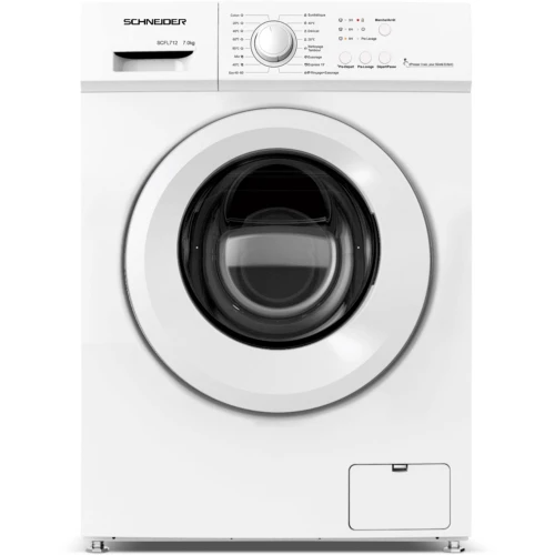 Lave linge hublot Schneider SCFL7B12W