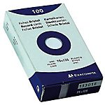 Fiches bristol – Exacompta – unies non perforées l.148 x h.210 mm Blanc