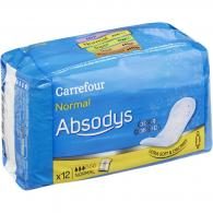 Serviettes incontinence Normal Carrefour