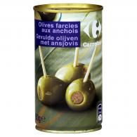 Olives farcies aux anchois Carrefour