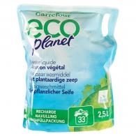 Lessive liquide au savon végétal Carrefour Eco Planet