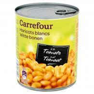 Haricots blancs à la tomate Carrefour