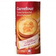 Toasts brioché Carrefour