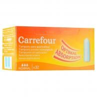 Tampons normal sans applicateur Carrefour