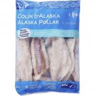 Filets de colin Alaska 5/20 Carrefour