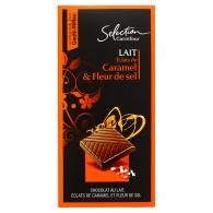 Chocolat au lait caramel & fleur de sel Carrefour Selection