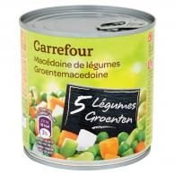 Macédoine de 5 légumes Carrefour