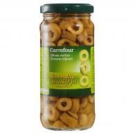 Olives vertes en rondelles Carrefour