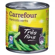 Haricots verts très fins Carrefour