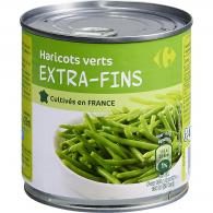 Haricots verts extra-fins Carrefour