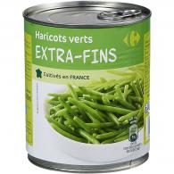 Haricots verts extra-fins Carrefour