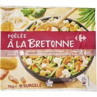 Légumes cuisinés poêlée à la bretonne Carrefour