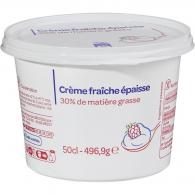 Crème fraîche épaisse 30% MG