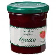 Confiture de fraise Carrefour