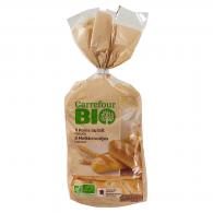 Pains au lait bio nature Carrefour Bio