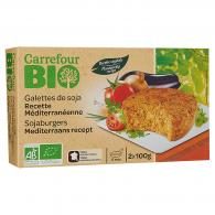 Galettes soja méditerranéenne bio Carrefour Bio