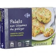 Légumes cuisinés palets petits légumes Carrefour