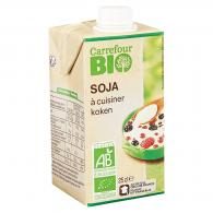 Préparation végétale de soja b à cuisiner Carrefour Bio