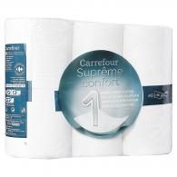 Papier toilette suprême confort Carrefour