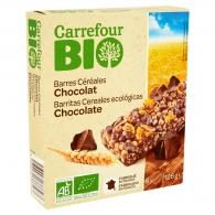 Barres céréales bio chocolat Carrefour Bio