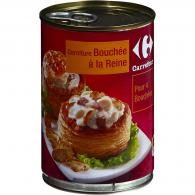 Plat cuisiné garniture bouchée à la reine Carrefour