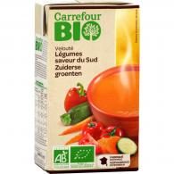 Soupe bio légumes saveur du sud Carrefour Bio