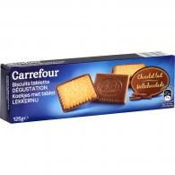 Biscuits chocolat/lait Carrefour