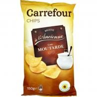 Chips à l’ancienne moutarde Carrefour