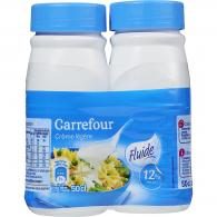 Crème légère fluide 12% MG Carrefour