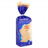 Pain de mie sans croûte Carrefour