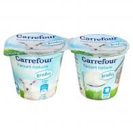 Yaourts nature brebis Carrefour