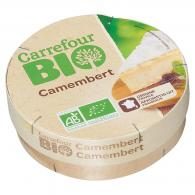 Camembert bio au lait pasteurisé Carrefour Bio