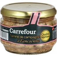 Pâté terrine de campagne Carrefour