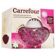 Désodorisant gel perles gardénia & pivoine Carrefour