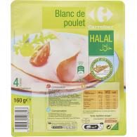 Blanc de poulet halal Carrefour