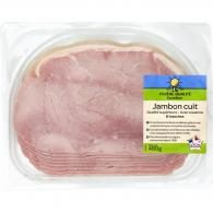 Jambon cuit avec couenne Filière Qualité Carrefour