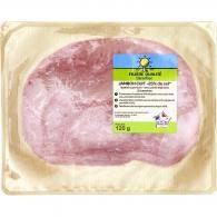 Jambon découenné réduit en sel Filière Qualité Carrefour