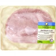 Jambon cuit découenné dégraissé Filière Qualité Carrefour