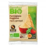 Parmigiano Reggiano râpé bio Carrefour Bio