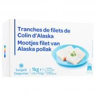 Filets de Colin d’Alaska sans arête