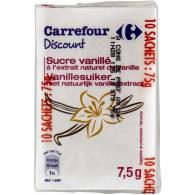 Sucre vanillé Carrefour