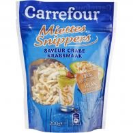 Miettes de surimi saveur crabe Carrefour