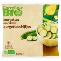 Courgettes bio en rondelles Carrefour Bio