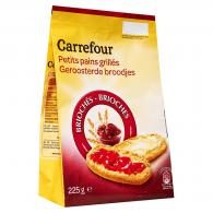 Petits pains grillés briochés Carrefour