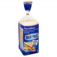 Pain de mie nature Carrefour