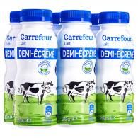 Lait demi-écrémé Carrefour